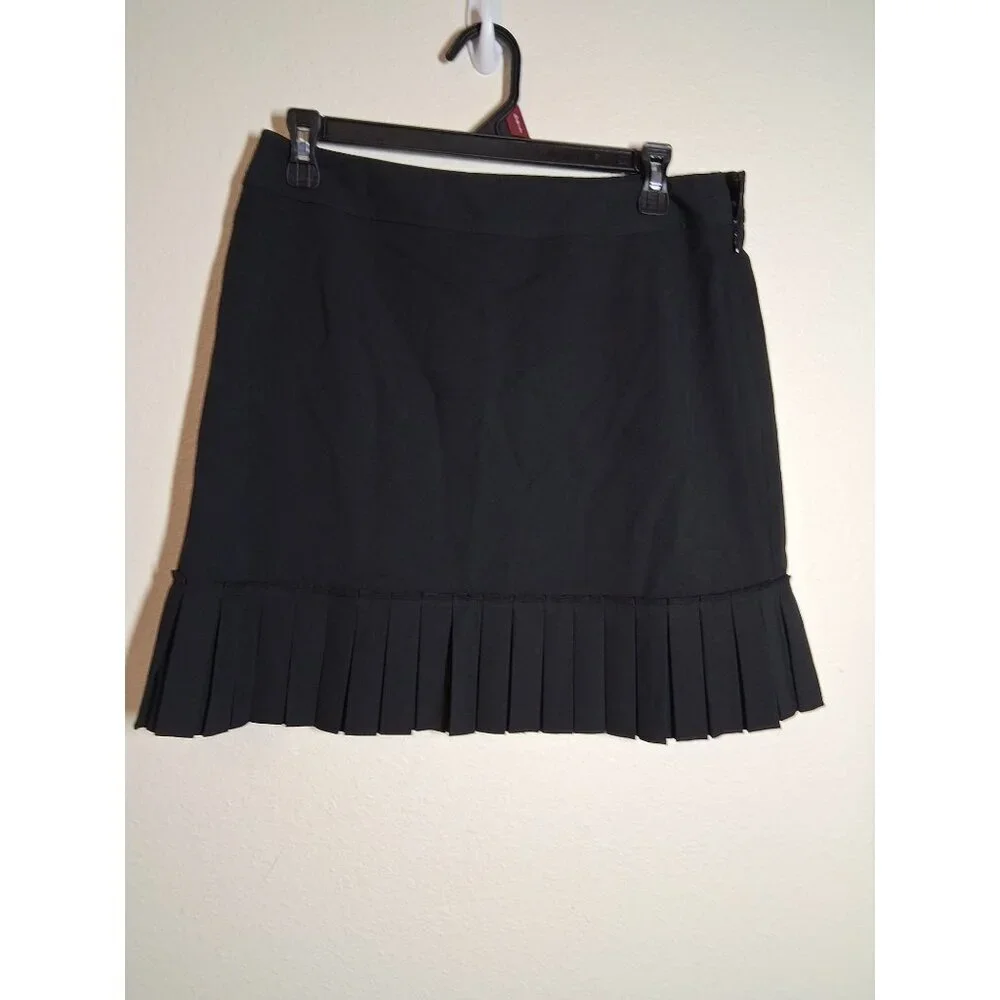 VTG John Paul Richard Skirt Uniform Retro Y2K Business Casual Office Black Sz 8